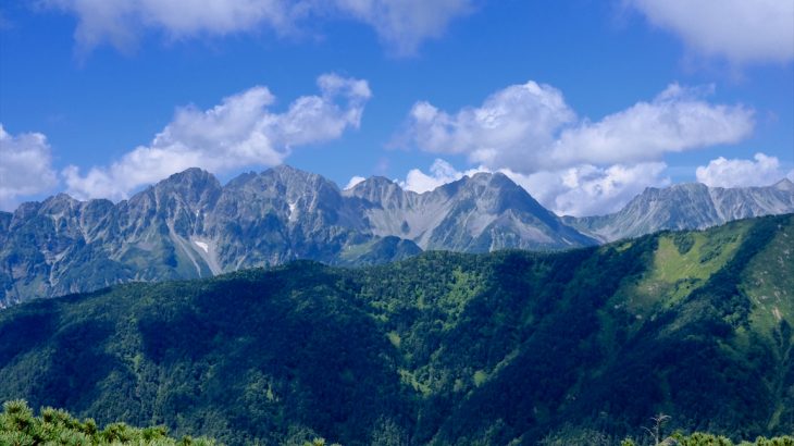 【北アルプス】大滝山(前編)　北アルプスで一番静かな山と最も綺麗なトイレ